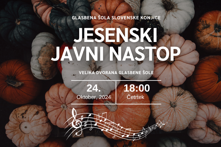 Jesenski javni nastop